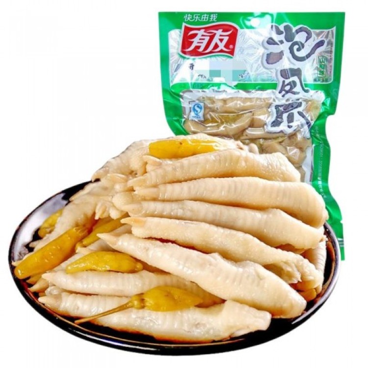 有友 泡椒凤爪 100g(可300积分兑换) - 家家超市
